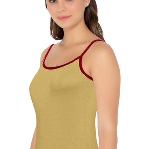 Cotton Camisole - Sesame-Crim