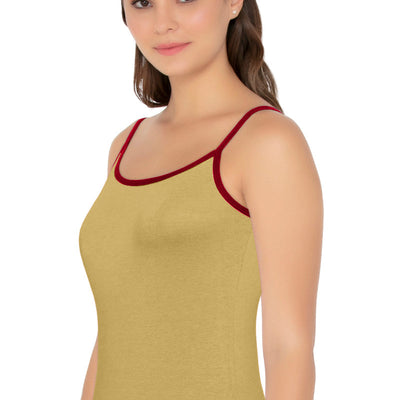 Cotton Camisole - Sesame-Crim