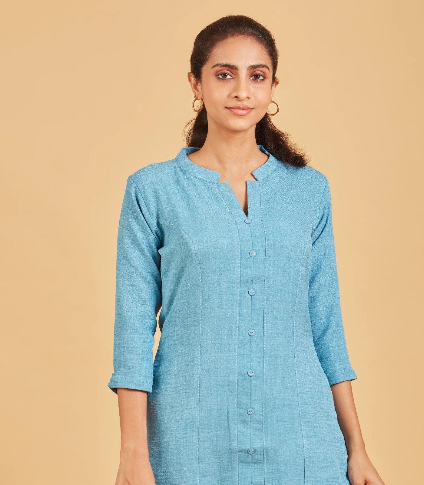 Sky Blue Short Top