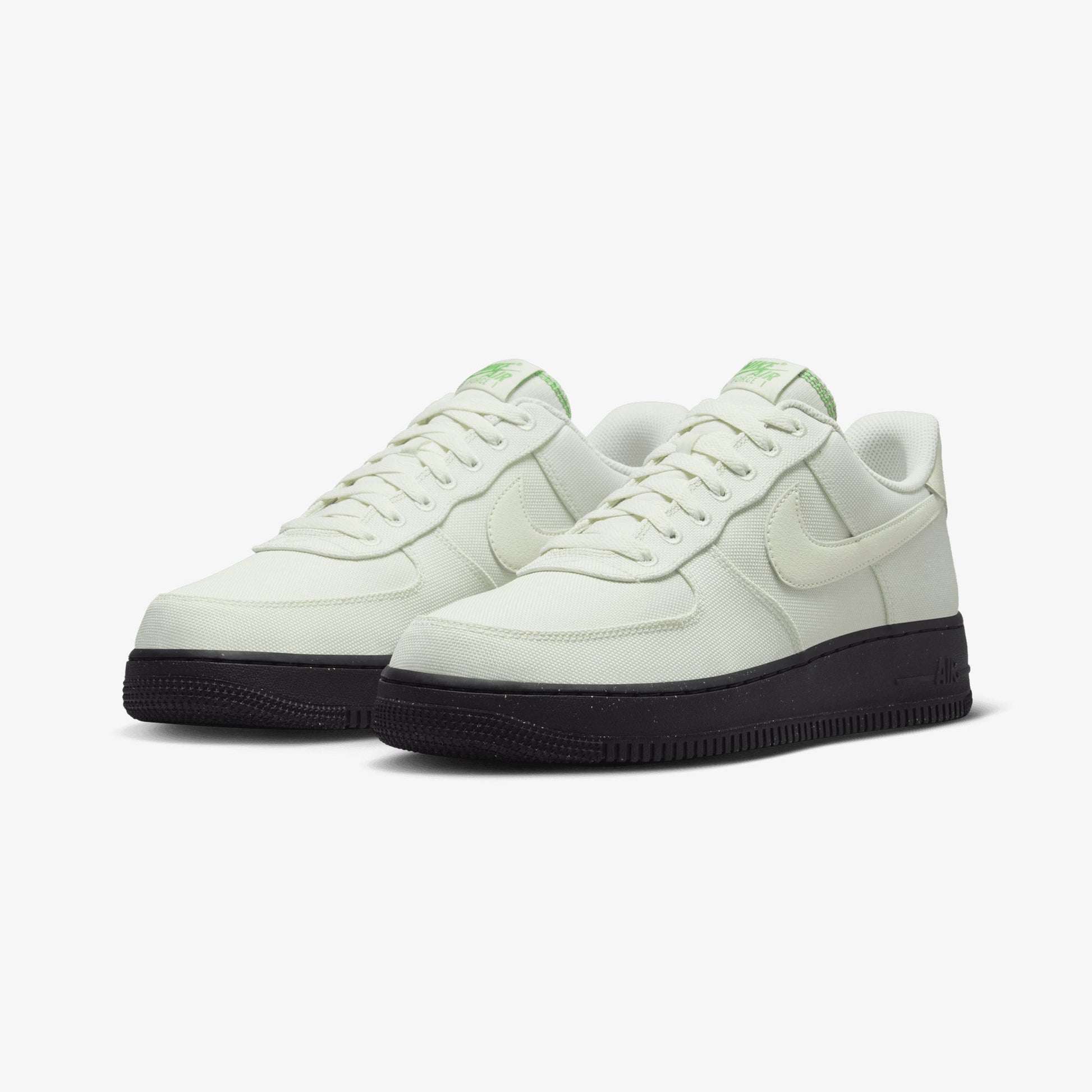 NIKE | AIR FORCE 1'07 LV8 { SEA GLASS/SEA GLASS-BLACK-CHLOROPHYLL