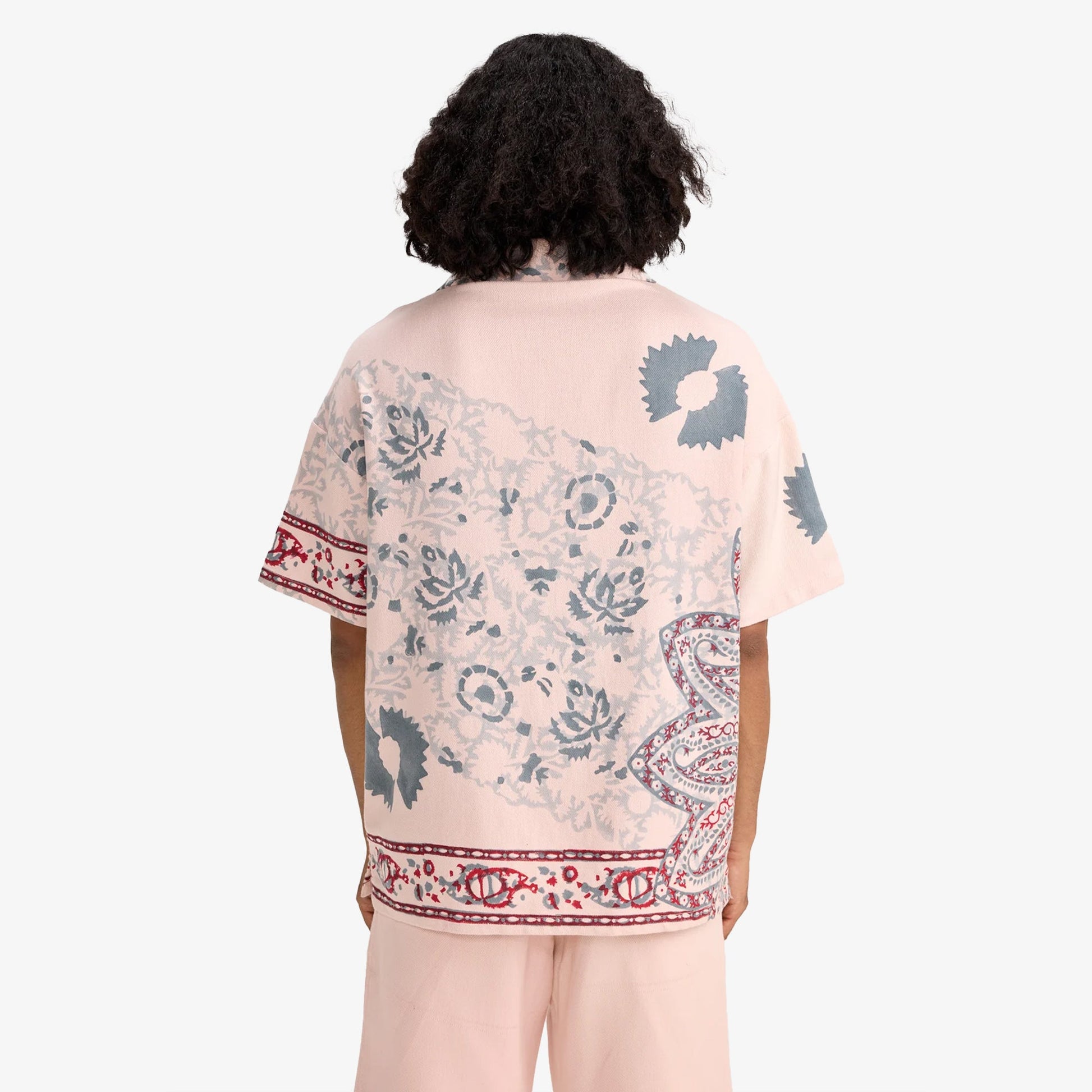 F A R A K | JAIPUR HANDMADE SHIRT { PINK/PINK