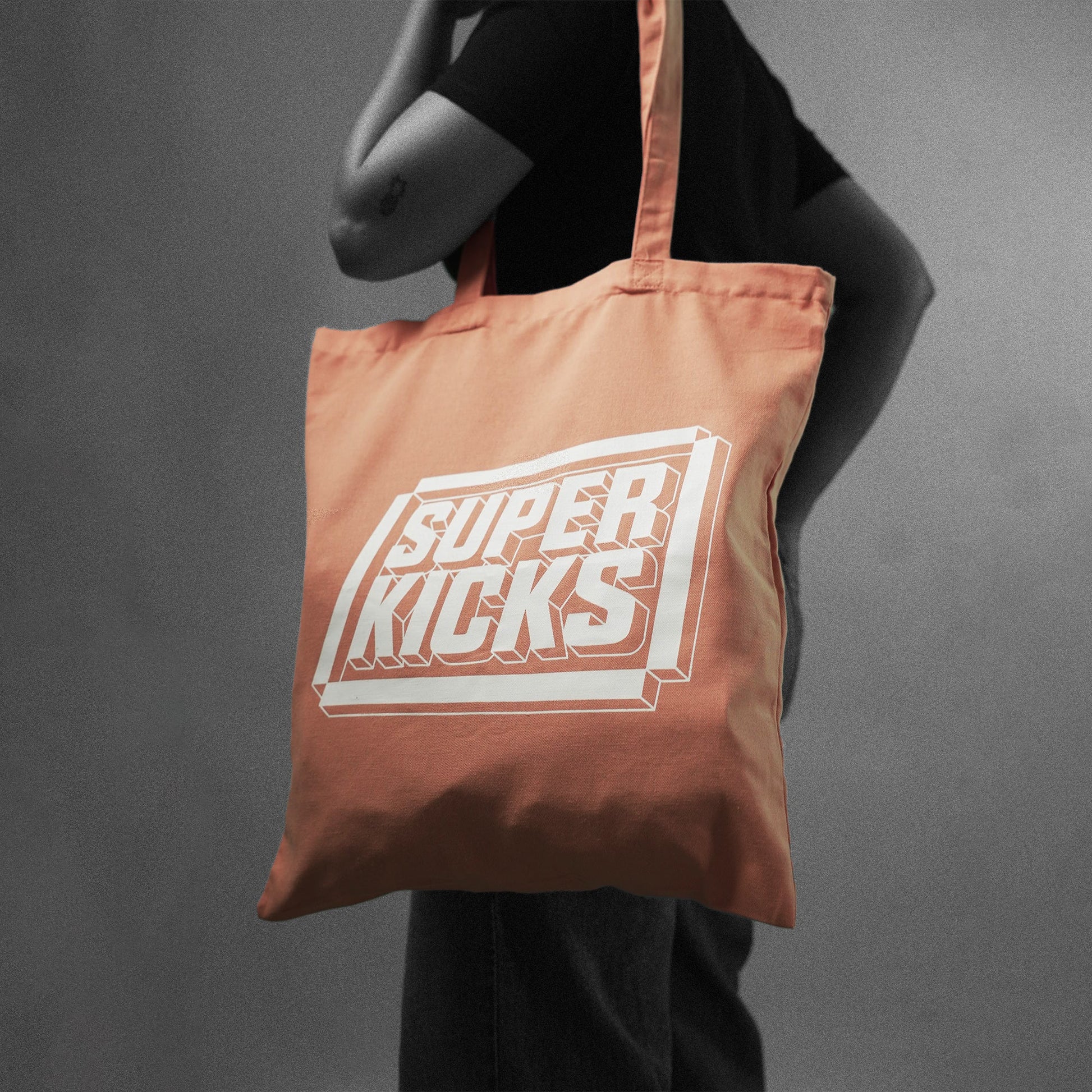 Superkicks | SUPERKICKS 3D LOGO M TOTE  { PEACH