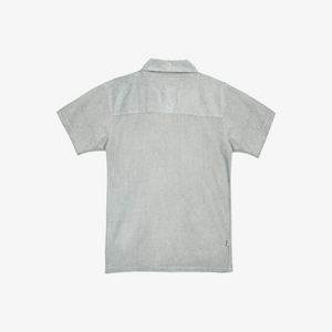 SUPERKICKS | CORDUROY SHIRT { SLATE GREY