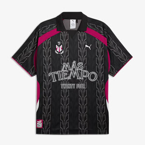 PUMA | X MAS TIEMPO RELAXED FIT JERSEY { BLACK/PINK