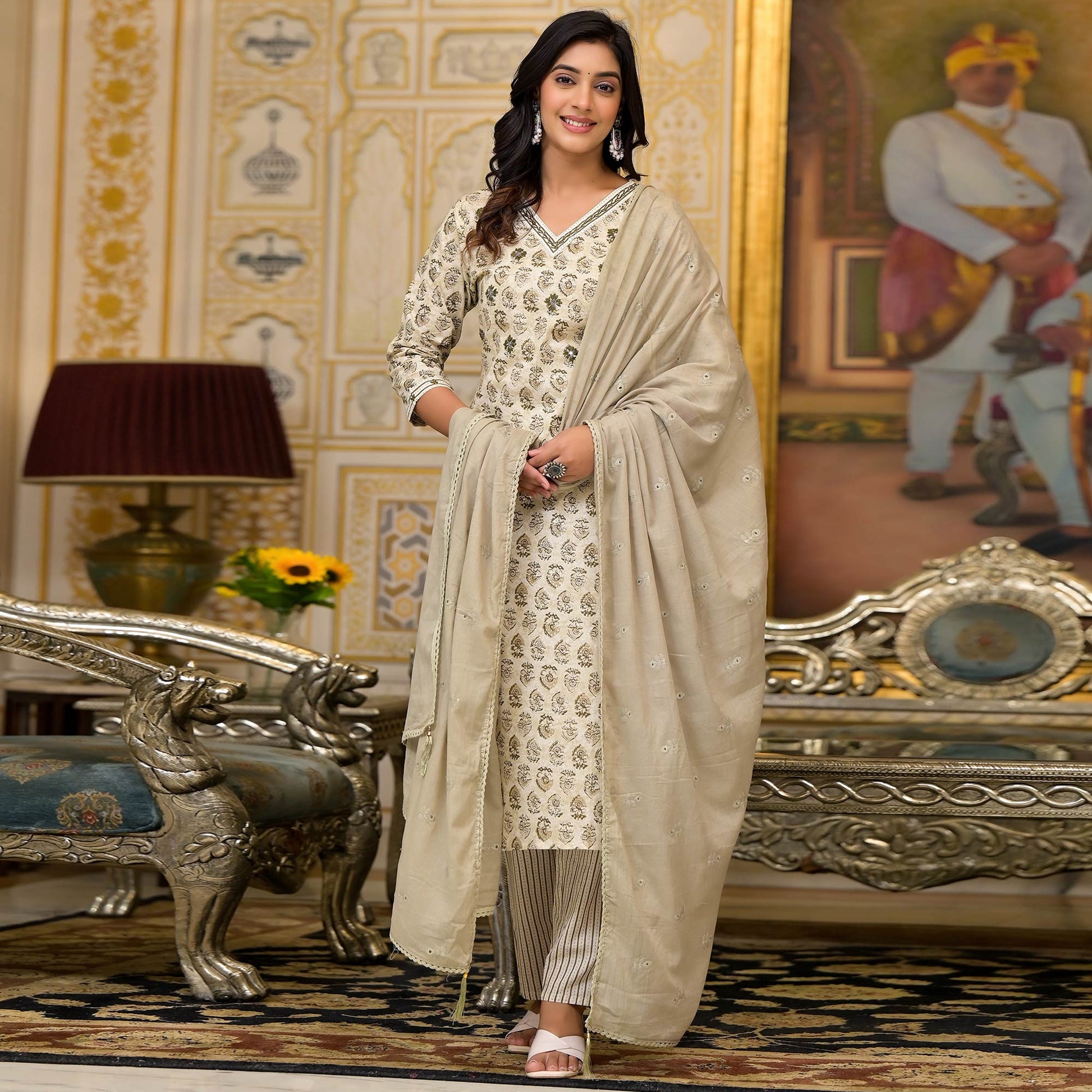 green-floral-printed-pure-cotton-straight-salwar-suit-1