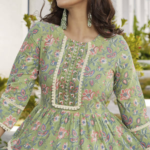 green-floral-printed-pure-cotton-tunic-1