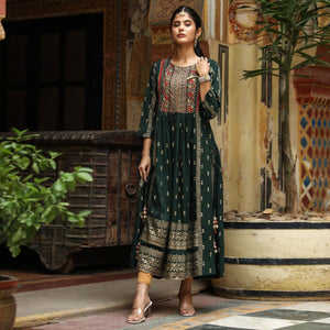 green-printed-with-embroidered-rayon-long-kurti