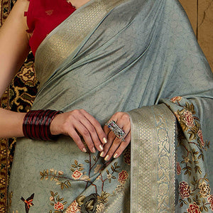 grey-floral-printed-viscose-saree