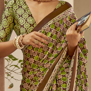green-geometric-ajrakh-printed-satin-saree-with-tassels-4