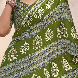 green-floral-ajrakh-printed-satin-saree-with-tassels-12