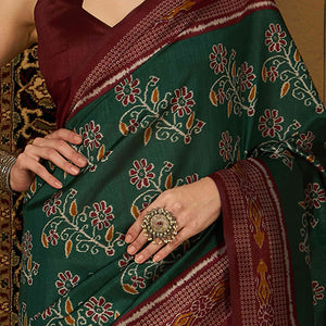 green-floral-printed-bhagalpuri-silk-saree-27
