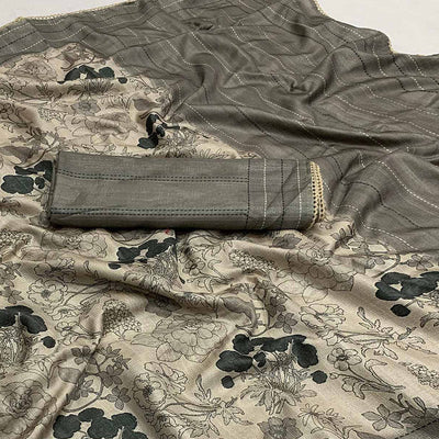 grey-floral-digital-printed-tussar-silk-saree