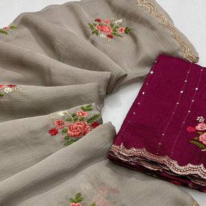 grey-floral-embroidered-chiffon-saree-3