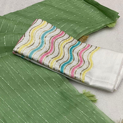 green-sequins-embroidered-organza-saree-2