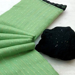 green-woven-organza-saree-with-beads-work-border