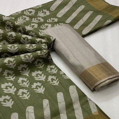 green-floral-digital-printed-tussar-silk-saree-1