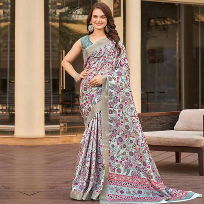 grey-floral-digital-printed-tussar-silk-saree-2