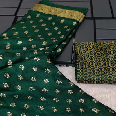 green-foil-printed-vichitra-silk-saree