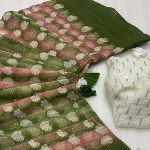 green-floral-foil-printed-georgette-saree-with-tassels-5