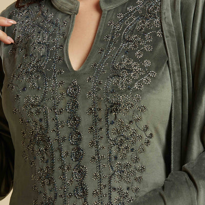 grey-embroidered-velvet-straight-salwar-suit