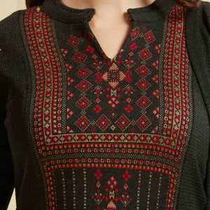 grey-floral-woolen-salwar-suit