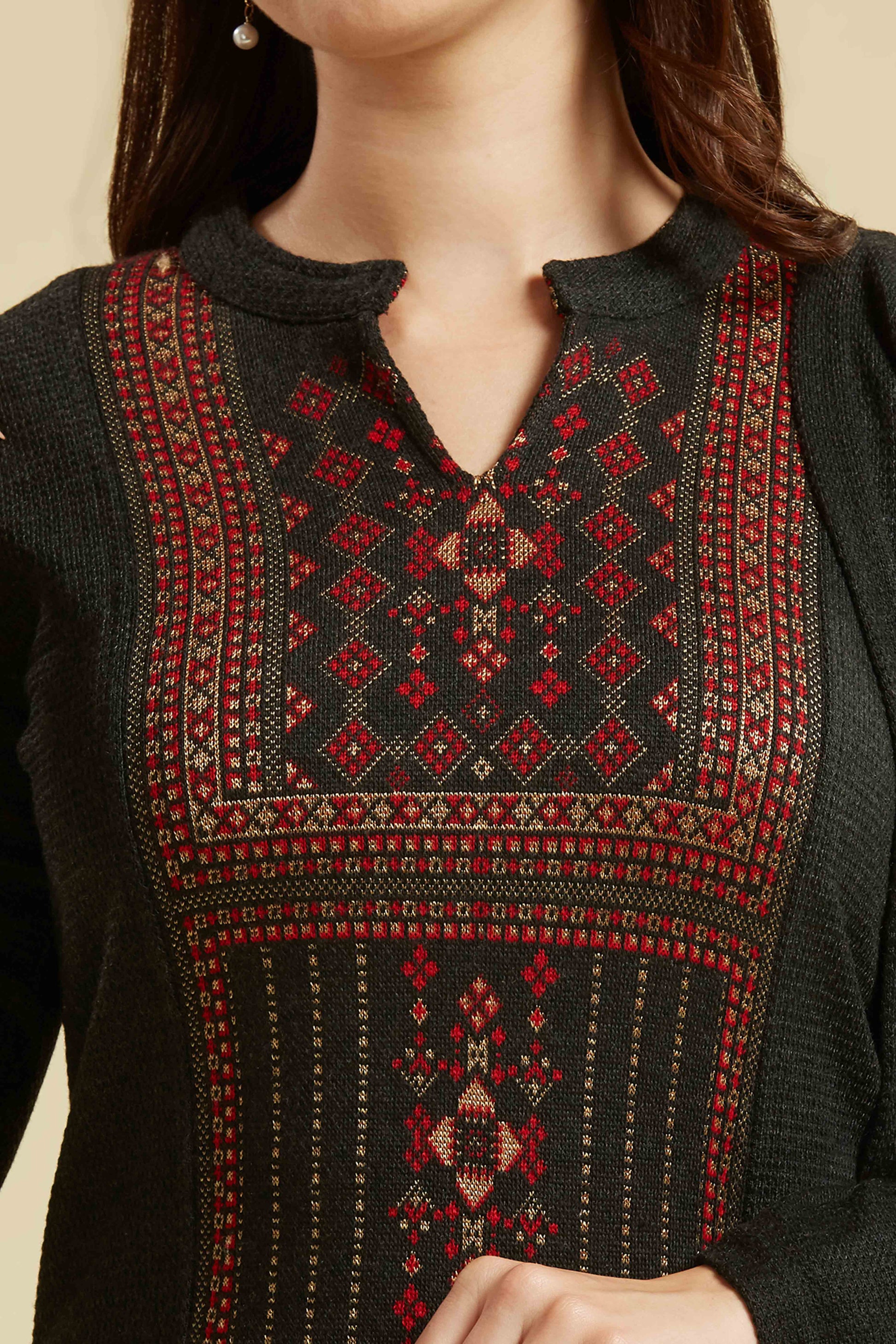 grey-floral-woolen-salwar-suit
