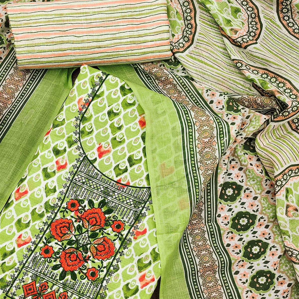 green-printed-with-embroidered-cotton-blend-dress-material-4