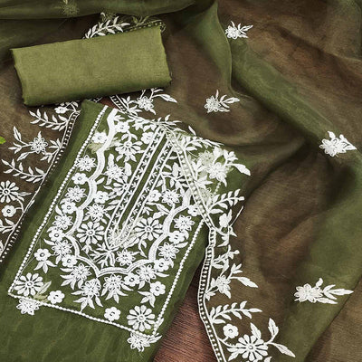 green-floral-embroidered-organza-dress-material-8