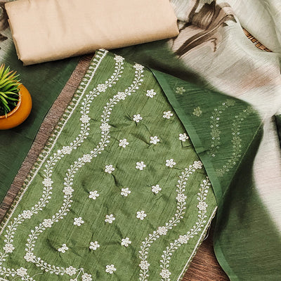 green-floral-sequins-embroidered-cotton-blend-dress-material-8