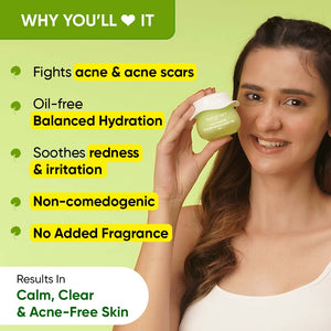 Cica & Niacinamide Night Gel for Oily & Acne Prone Skin