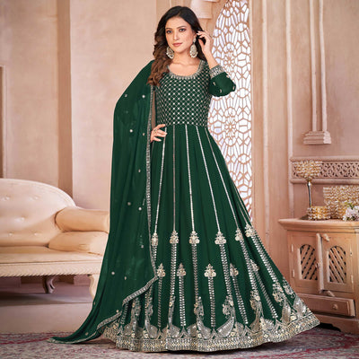 green-floral-sequins-embroidered-georgette-semi-stitched-anarkali-suit-1
