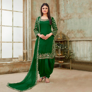 green-floral-embroidered-art-silk-patiala-suit-1