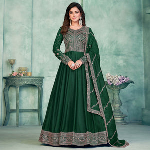 green-embroidered-art-silk-semi-stitched-anarkali-suit