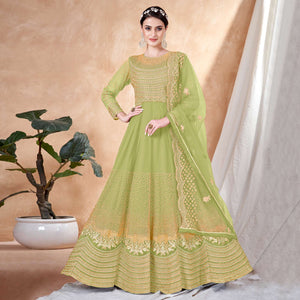 green-floral-embroidered-net-semi-stitched-anarkali-suit