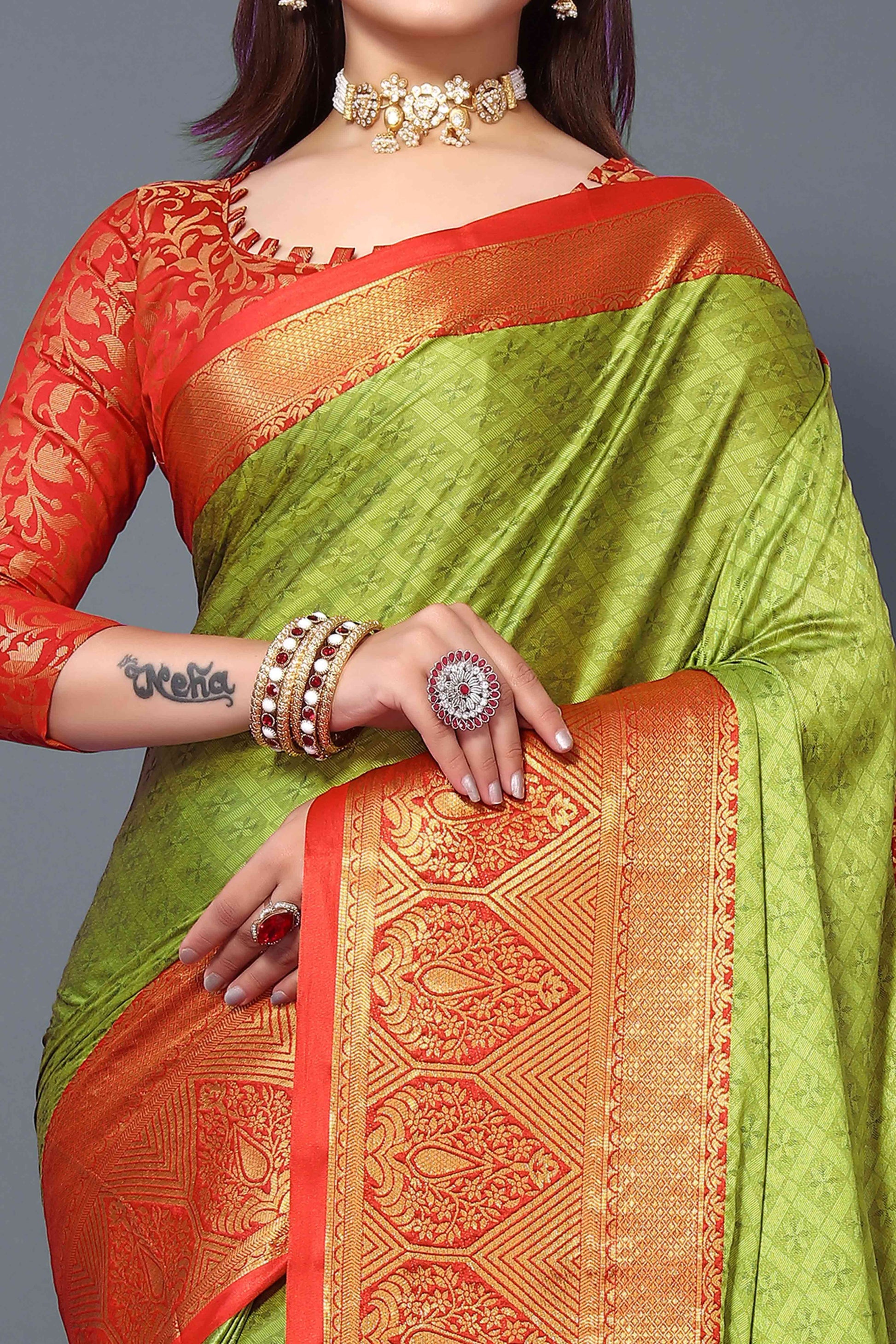 green-zari-weaving-cotton-silk-saree