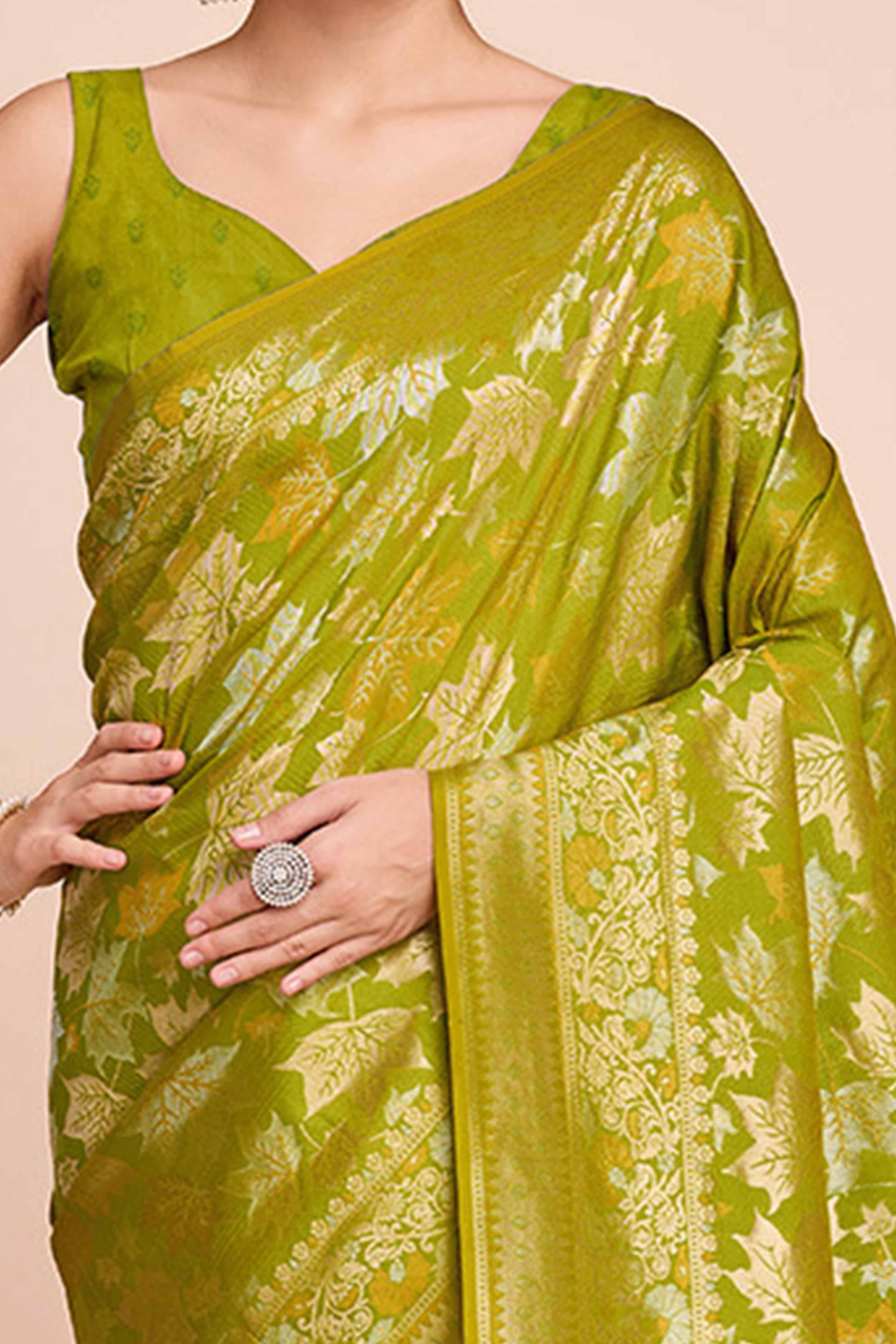 green-zari-weaving-pure-silk-saree-26