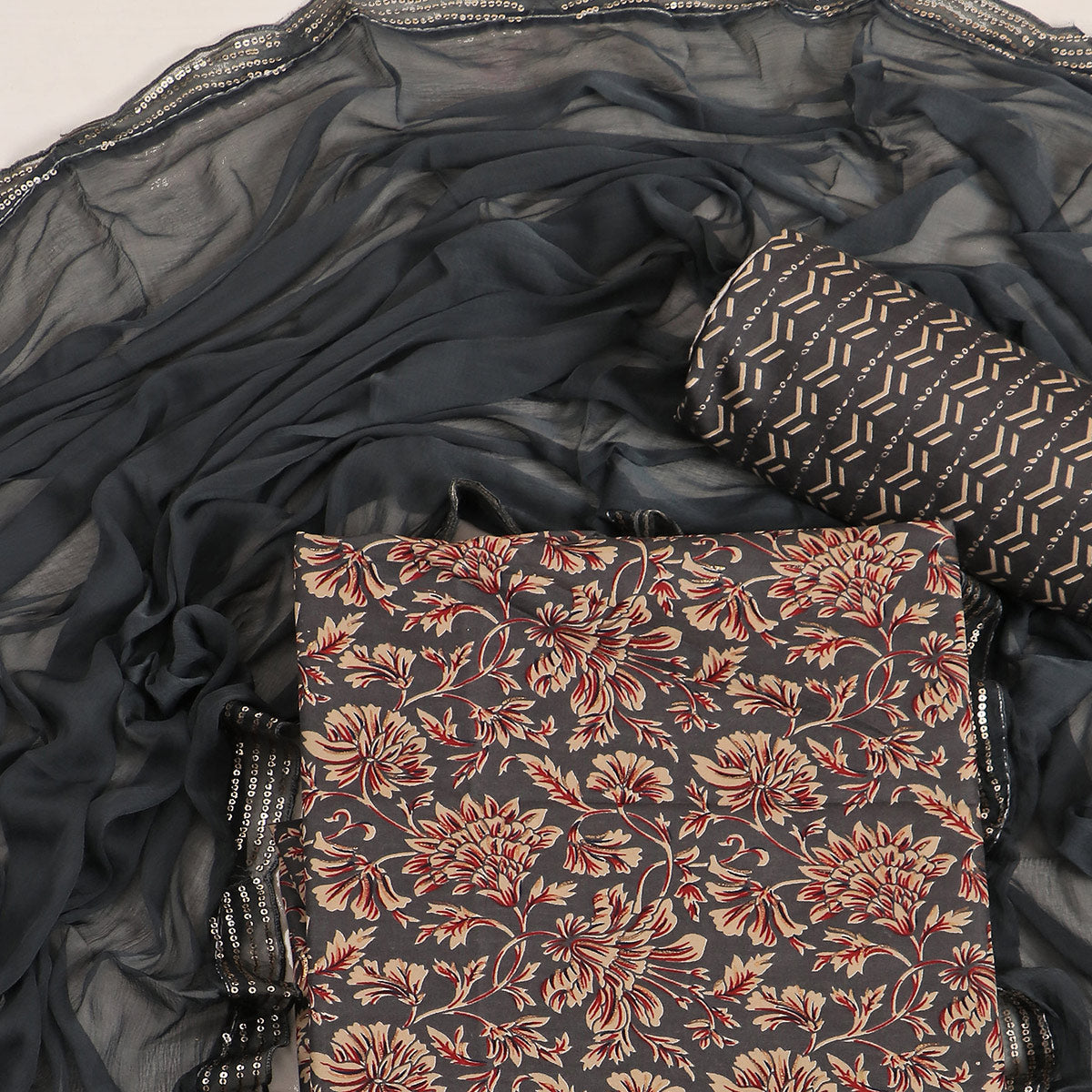 grey-floral-foil-printed-cotton-blend-dress-material