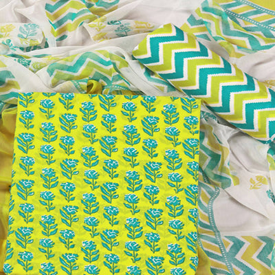 green-floral-printed-crepe-dress-material