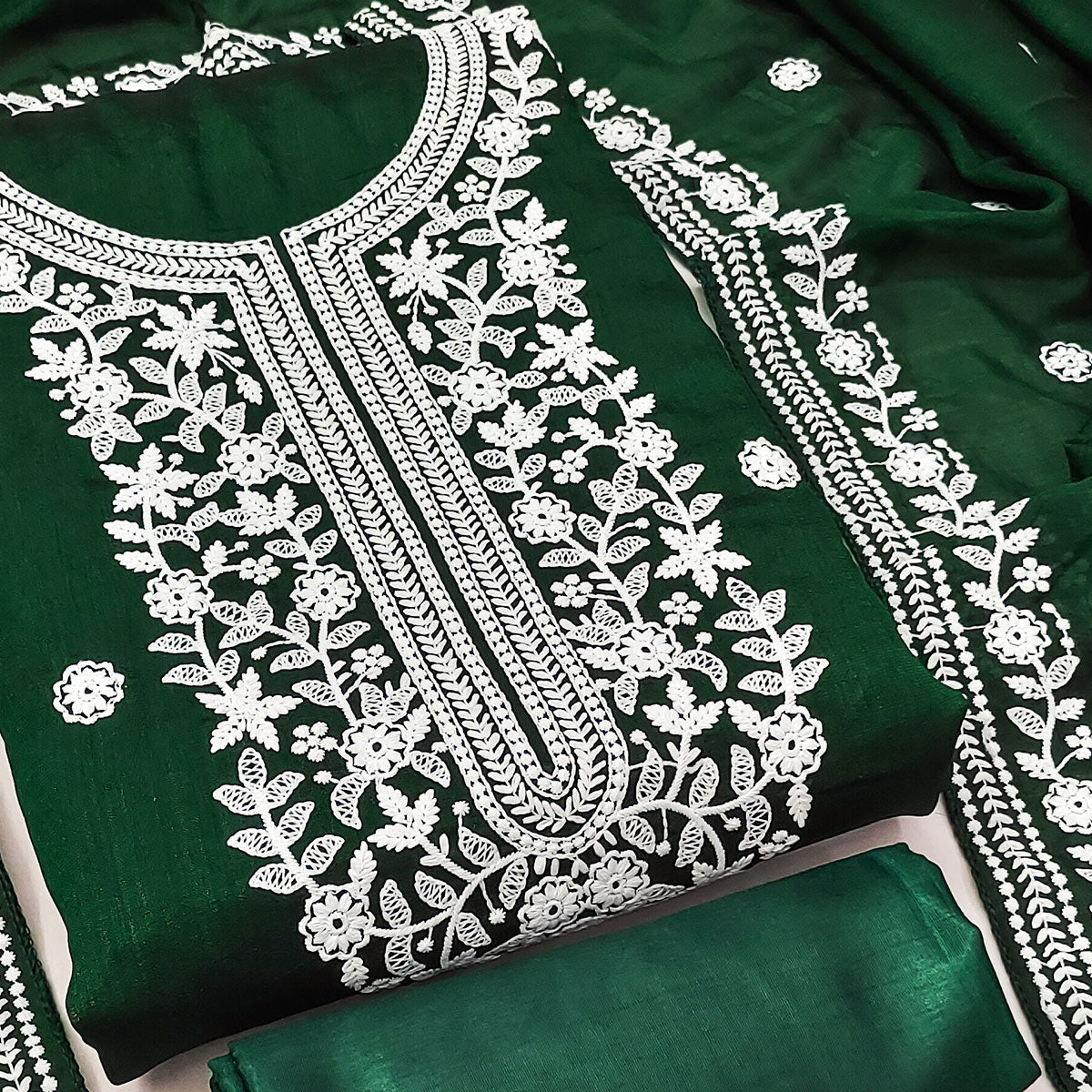 green-floral-embroidered-vichitra-silk-dress-material-2