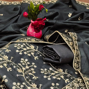grey-floral-embroidered-vichitra-silk-dress-material-3