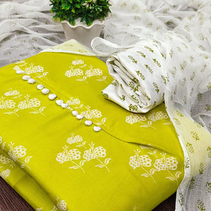 green-cotton-blend-floral-printed-dress-material