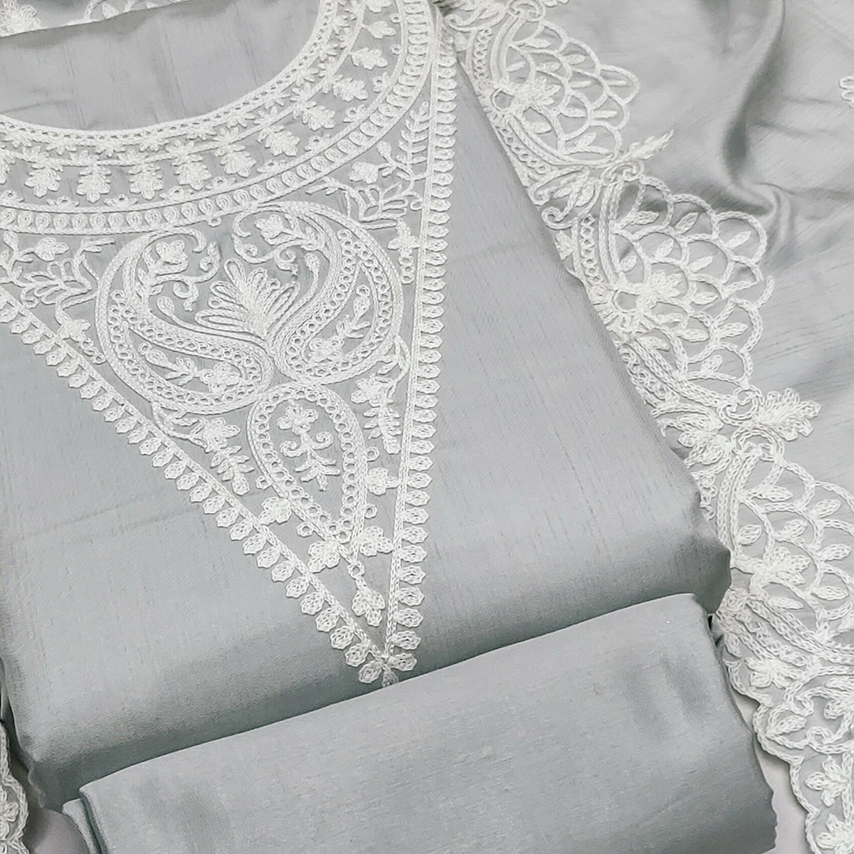 grey-paisley-floral-embroidered-art-silk-dress-material