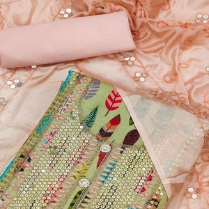 green-digital-printed-with-sequins-work-cotton-blend-dress-material