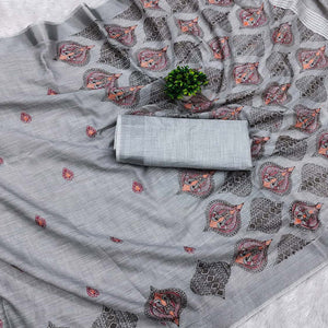grey-embroidered-cotton-silk-saree-with-tassels