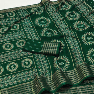 green-warli-printed-dola-silk-saree-1