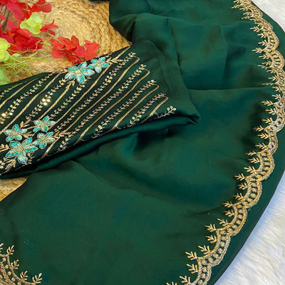 green-zari-embroidered-organza-saree