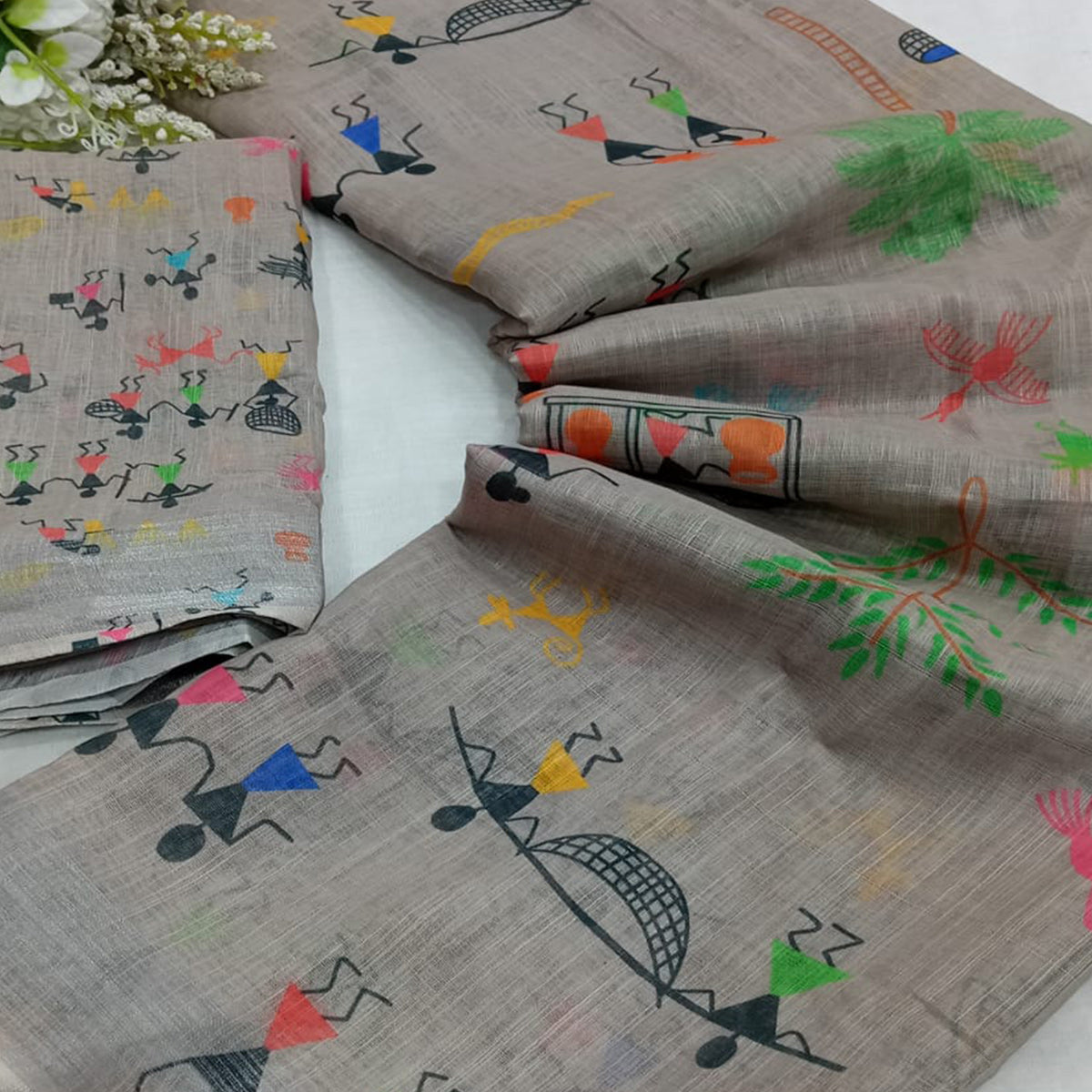 grey-digital-printed-linen-saree-6