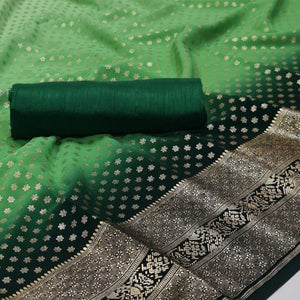 green-floral-foil-printed-georgette-saree-2