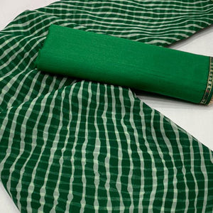 green-white-printed-georgette-saree-with-sequins-border