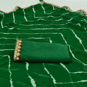 green-printed-georgette-saree-with-sequins-border